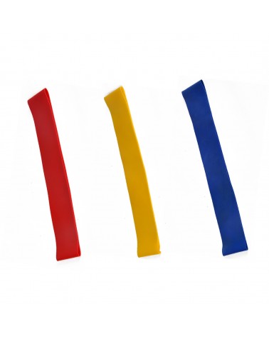 Resistance bands Set  3 - Blue Yellow Red